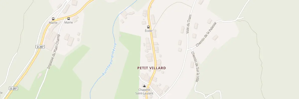 Plan du 18 Rue du Petit Villard à Villards-d’Héria