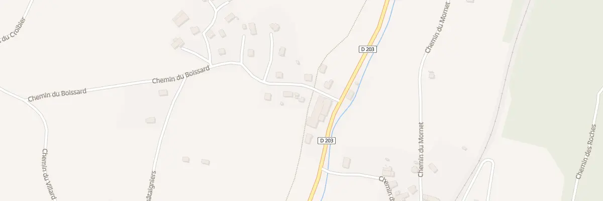 Plan du 47 Che du Boissard à Saint-Béron