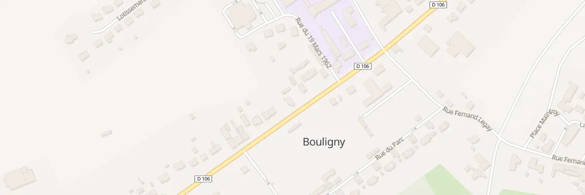 Plan du 30 Rue de la Libération à Bouligny