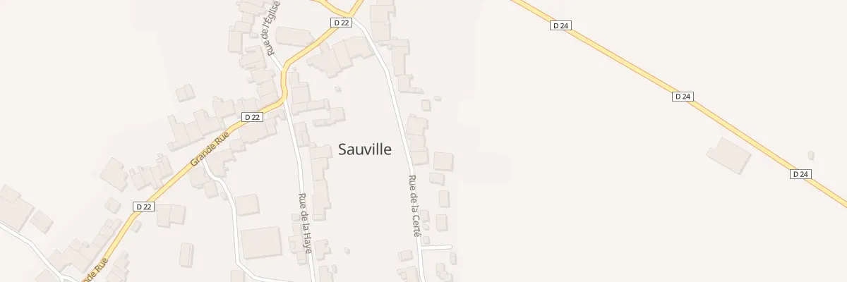 Plan du 9 Rue de la Certe à Sauville