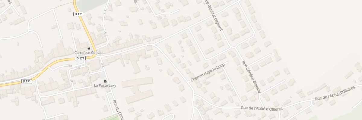 Plan du 31 Rue de l’Abbe d’Ollieres à Lexy