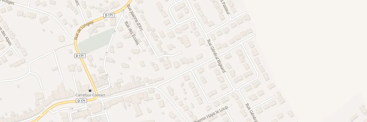 Plan du 7 Rue Pierre Gilles de Gennes à Lexy