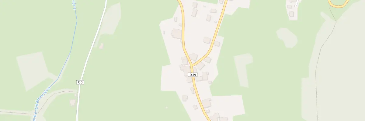 Plan du 25 Rue du Grupay à Échallon