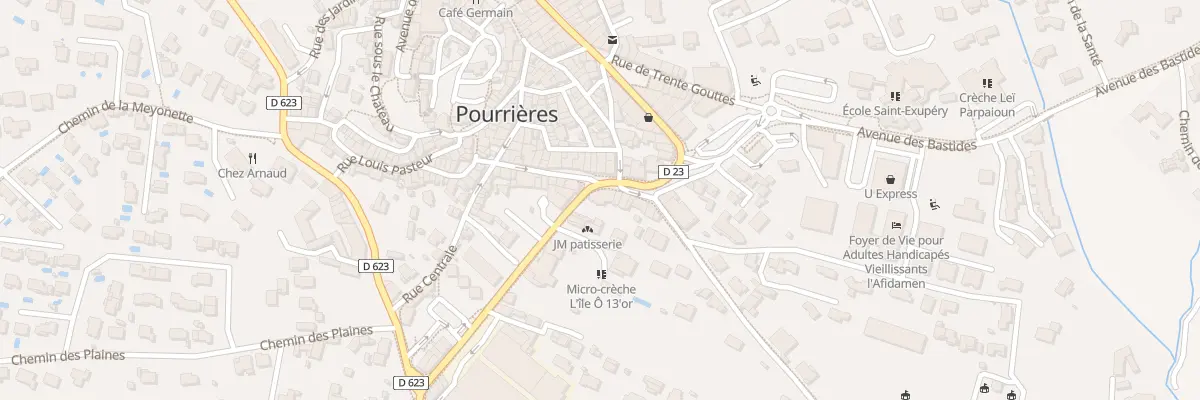 Plan du 35B Grand Rue à Pourrières