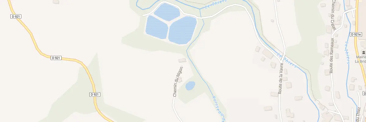 Plan du 184 Che du Nigon à La Bridoire