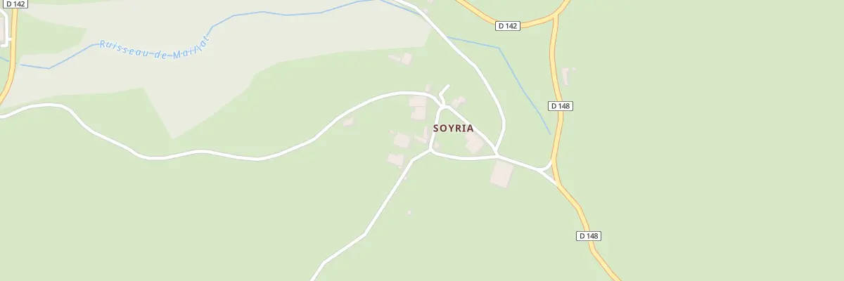 Plan du 5416 Hameau de Soyria à Clairvaux-les-Lacs