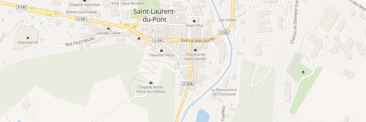 Plan du 5 Rue Ferdinand Buisson à Saint-Laurent-du-Pont