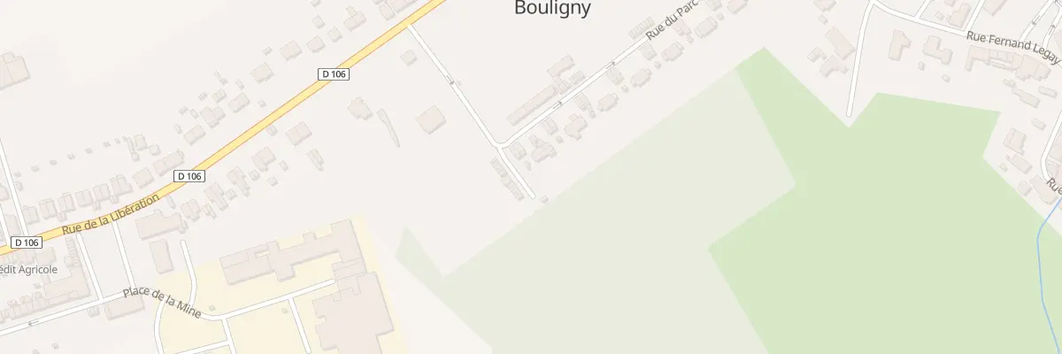 Plan du 1 Rue du Parc à Bouligny
