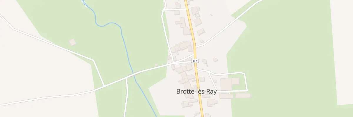 Plan du 21 Rue de la Fontaine à Brotte-lès-Ray