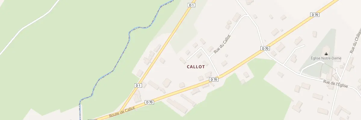 Plan du 5 Lot Lotissement Callot à Membrey