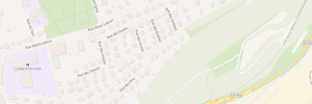 Plan du 18 Rue des Sorbiers à Lexy