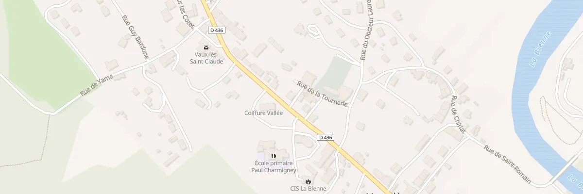 Plan du 558 Rte de la Vallée à Vaux-lès-Saint-Claude