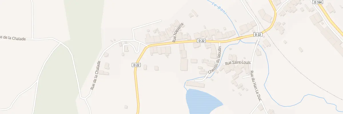 Plan du 337 Gr Grande Rue à Landaville