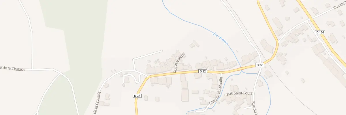 Plan du 27 Rue Napierre à Landaville