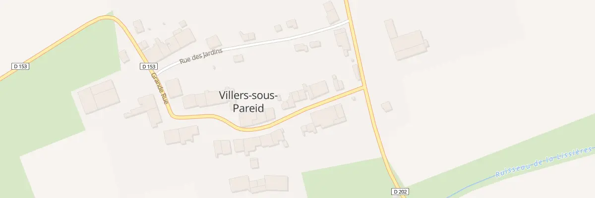 Plan du 4B Gr Grande Rue à Villers-sous-Pareid