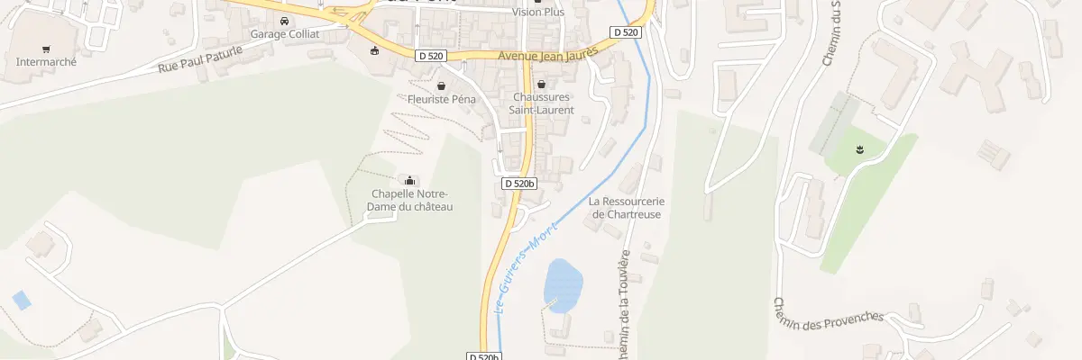 Plan du 39 Av de la Grande Chartreuse à Saint-Laurent-du-Pont