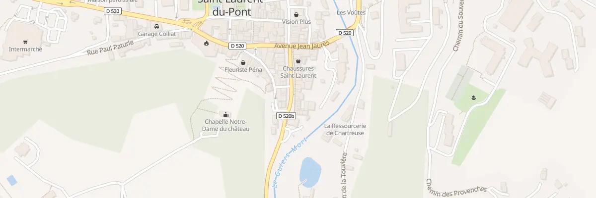Plan du 27 Av de la Grande Chartreuse à Saint-Laurent-du-Pont
