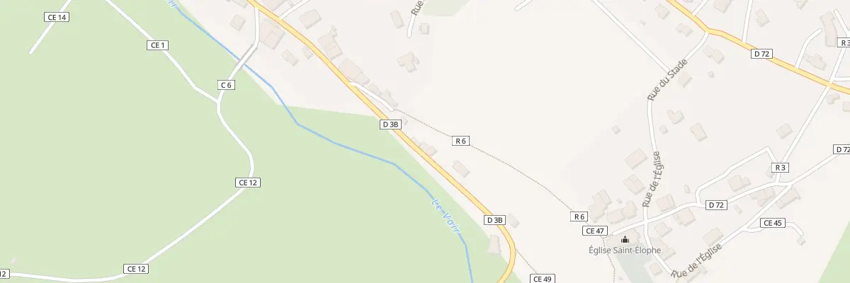 Plan du 8 Rue Grande Rue à Soulosse-sous-Saint-Élophe