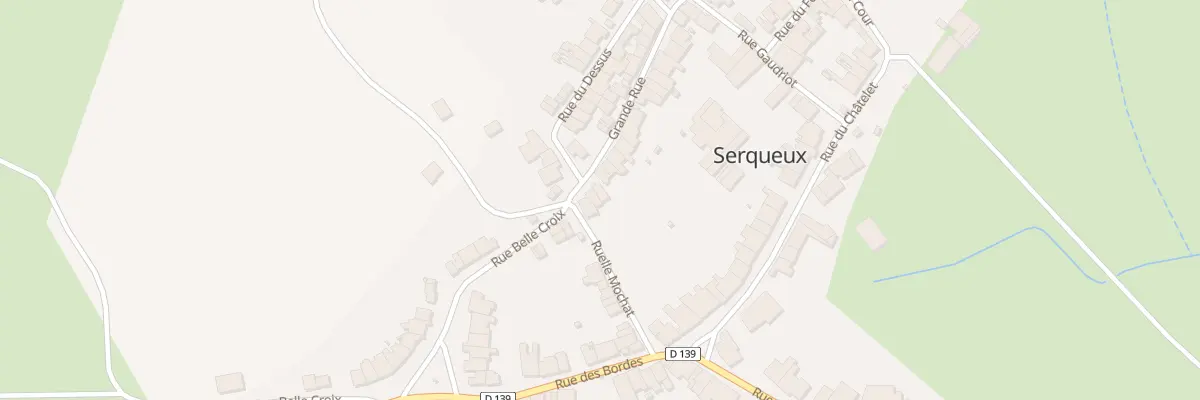 Plan du 39 Grande Rue à Serqueux