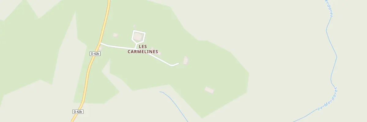 Plan du 233 Che des Carmelines à Loisieux