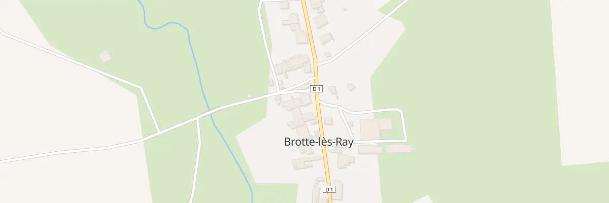 Plan du 19 Gr Grande Rue à Brotte-lès-Ray
