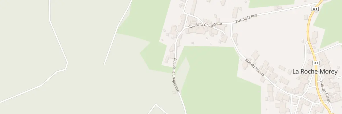 Plan du 18 Rue de la Chapelotte à La Roche-Morey