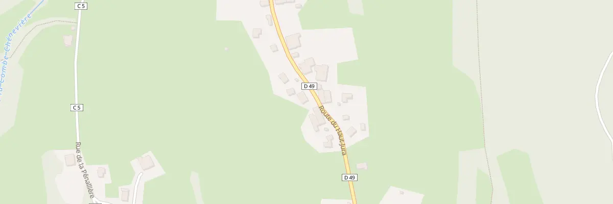 Plan du 1761 Rte du Haut-jura à Échallon