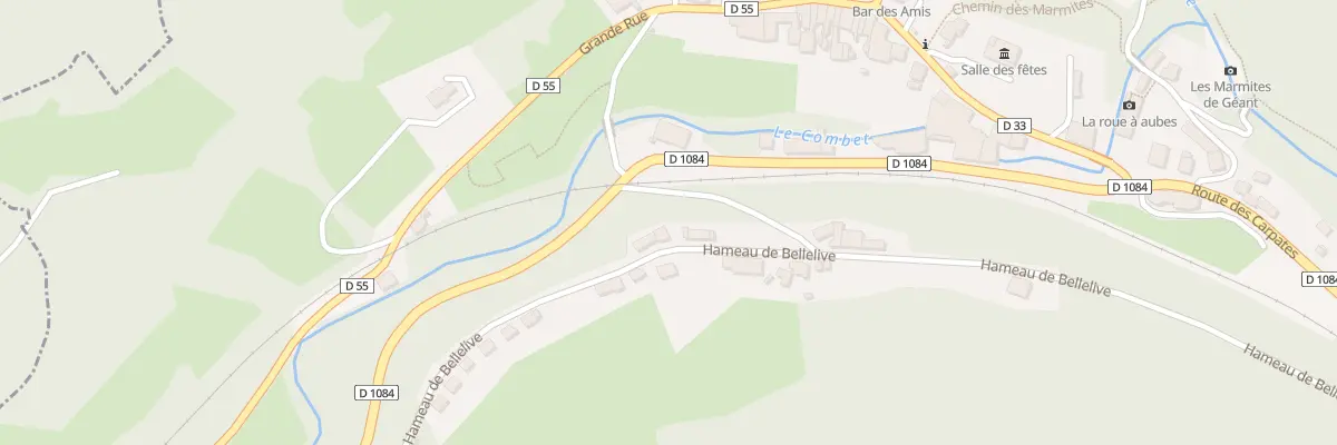 Plan du 481 Hameau de Bellelive à Saint-Germain-de-Joux