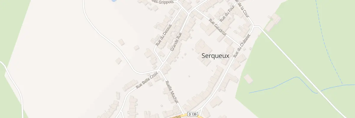 Plan du 33 Gr Grande Rue à Serqueux