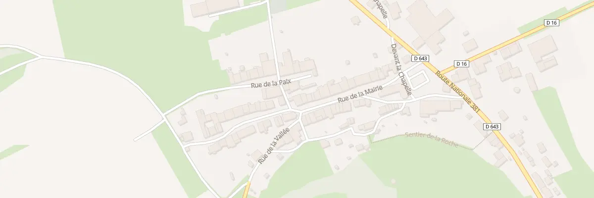 Plan du 30 Rue de la Mairie à Boismont