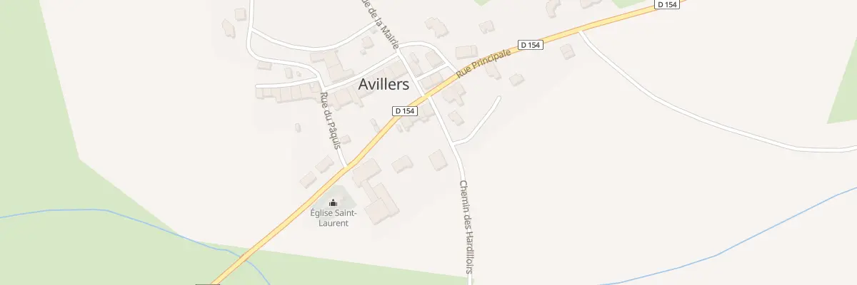 Plan du 8 Rue Principale à Avillers