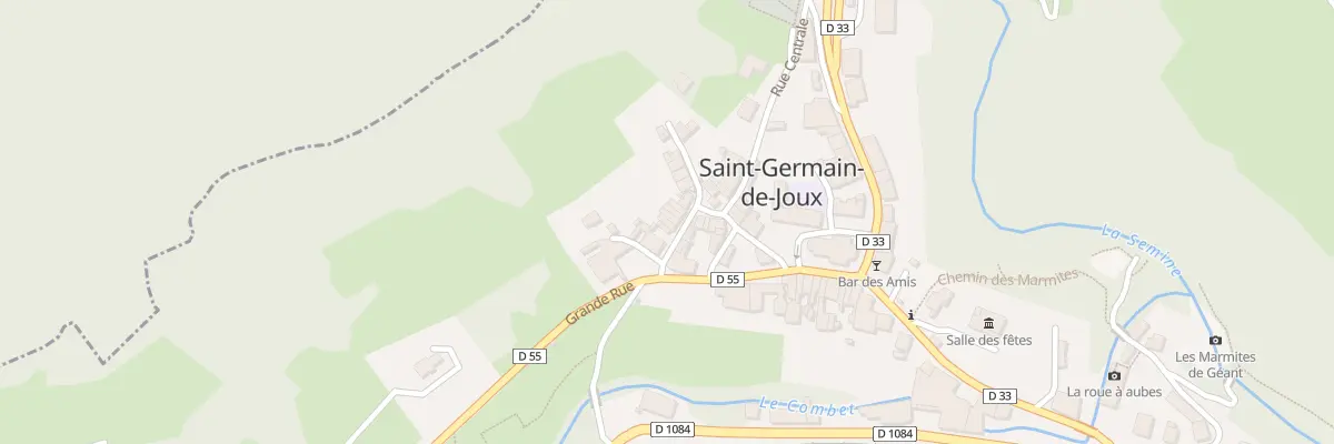 Plan du 278 Rue Centrale à Saint-Germain-de-Joux