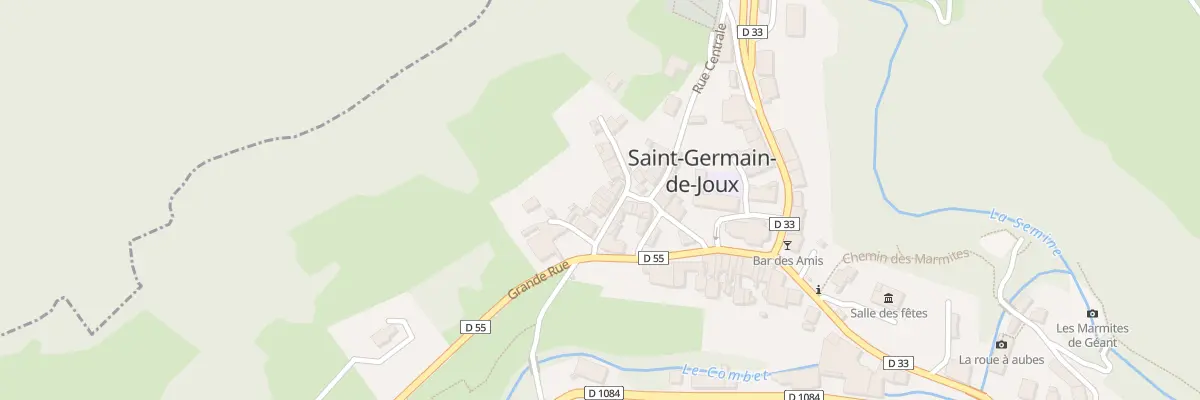 Plan du 272 Rue Centrale à Saint-Germain-de-Joux