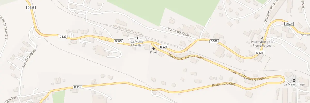 Plan du 15 Rte des Quatre Galeries à La Motte-d’Aveillans