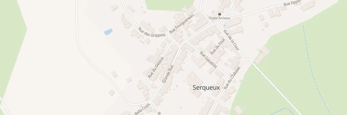 Plan du 16 Gr Grande Rue à Serqueux