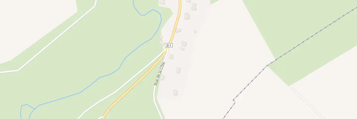Plan du 4 Rue de la Cote à Brotte-lès-Ray