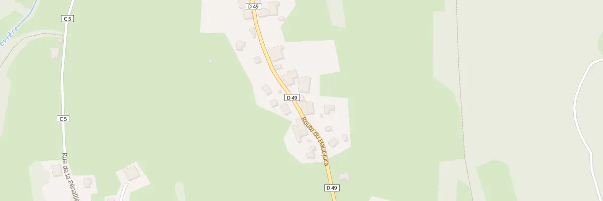 Plan du 1776 Rte du Haut-jura à Échallon