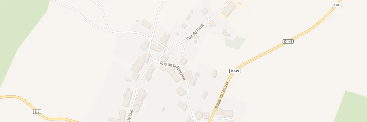 Plan du 260 Rue de la Fontaine à Thoiria