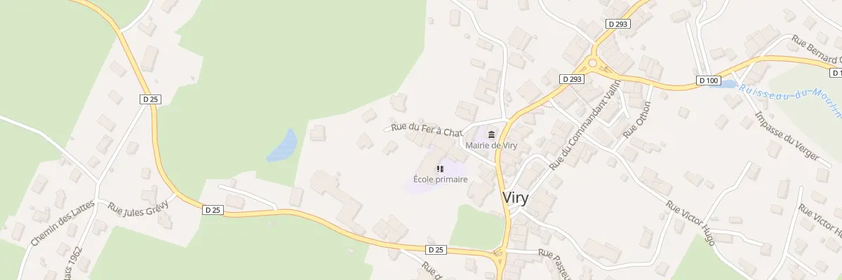 Plan du 15 Rue du Fer A Chat à Viry