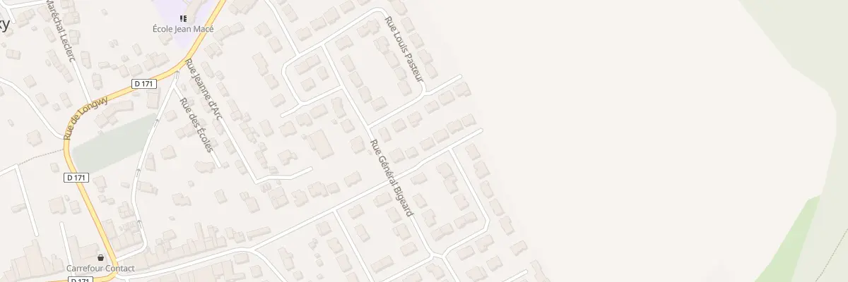 Plan du 19 Rue Pierre Gilles de Gennes à Lexy