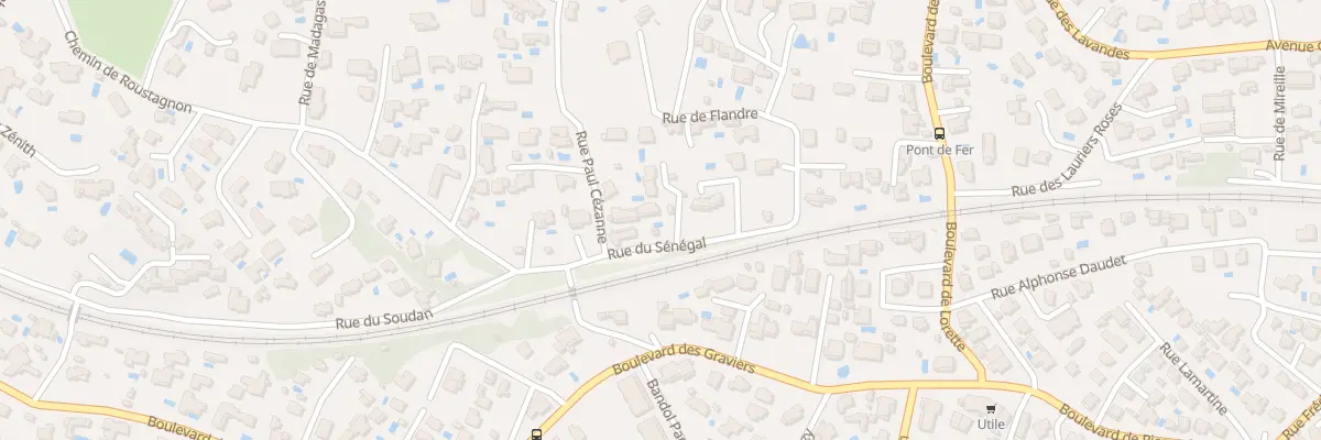 Plan du 90 Rue du Senegal à Bandol