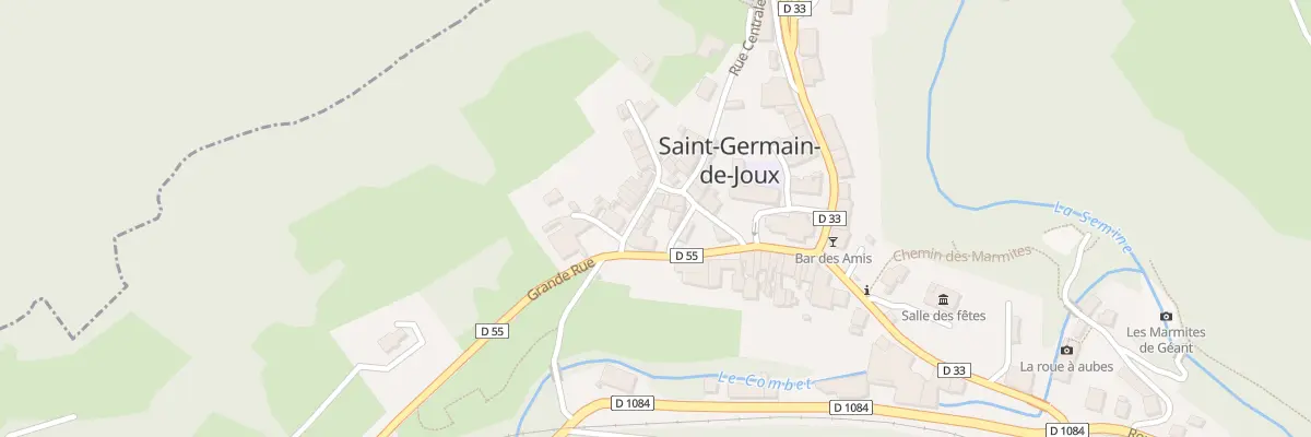 Plan du 269 Rue Centrale à Saint-Germain-de-Joux