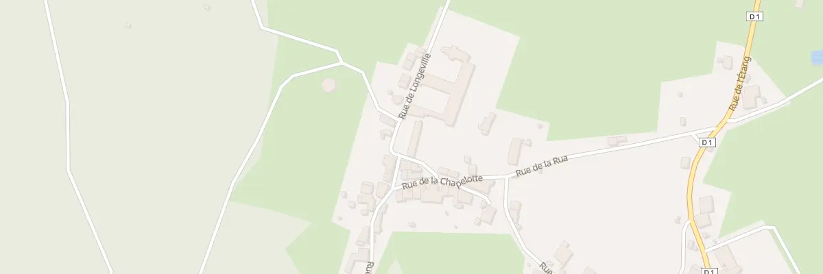 Plan du 2 Rue de Longeville à La Roche-Morey