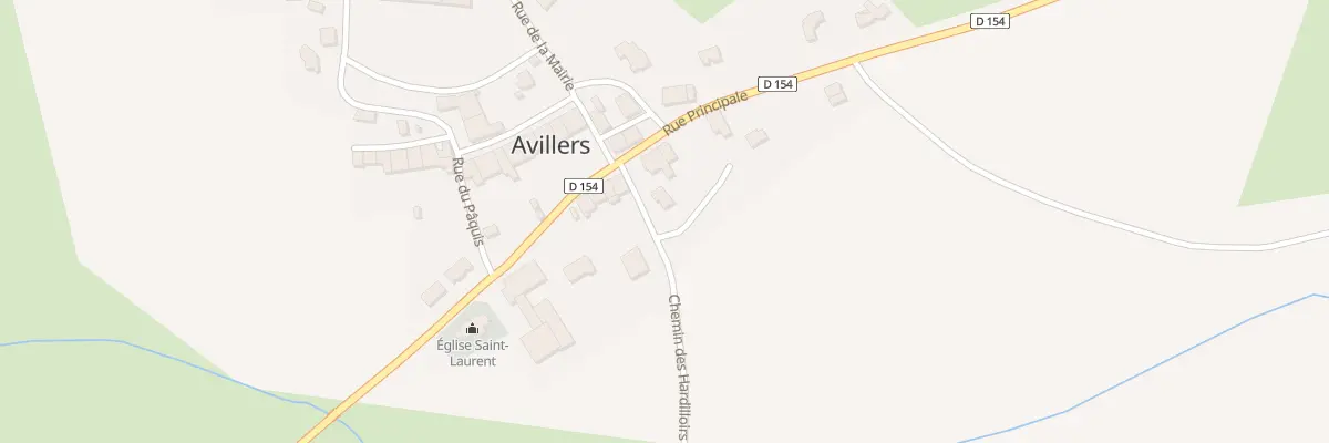 Plan du 5562 Gd Hardilloir à Avillers
