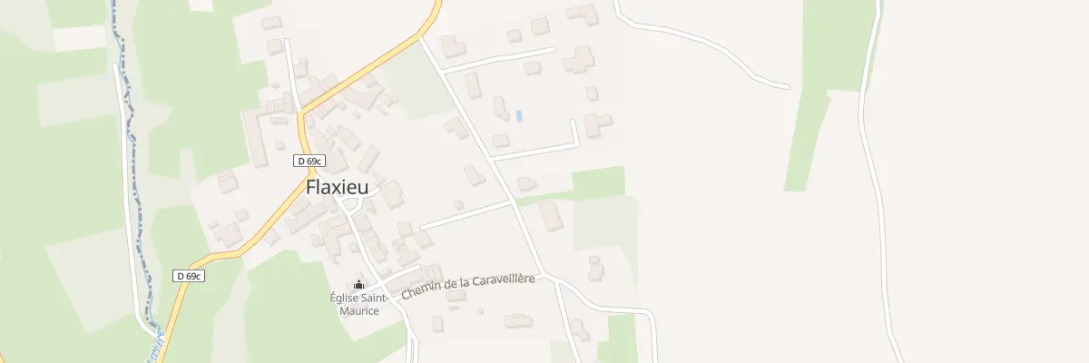 Plan du 11 Che des Grands Hautains à Flaxieu