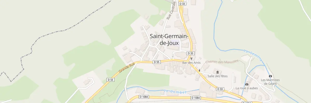 Plan du 5098 Village à Saint-Germain-de-Joux