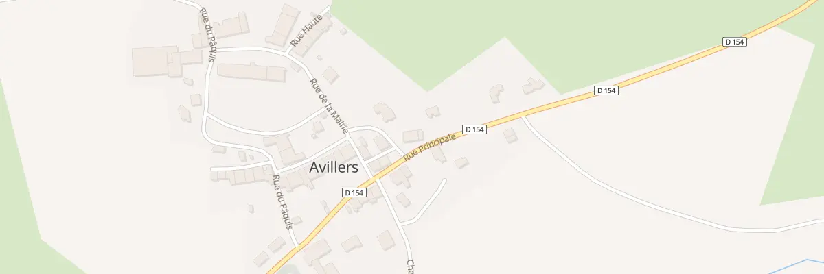Plan du 9 Rue Principale à Avillers