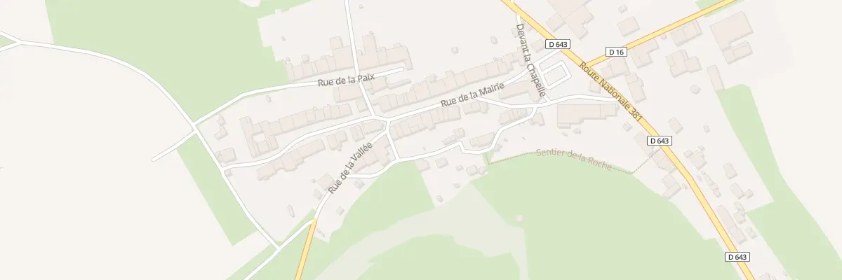 Plan du 17 Rue de la Mairie à Boismont