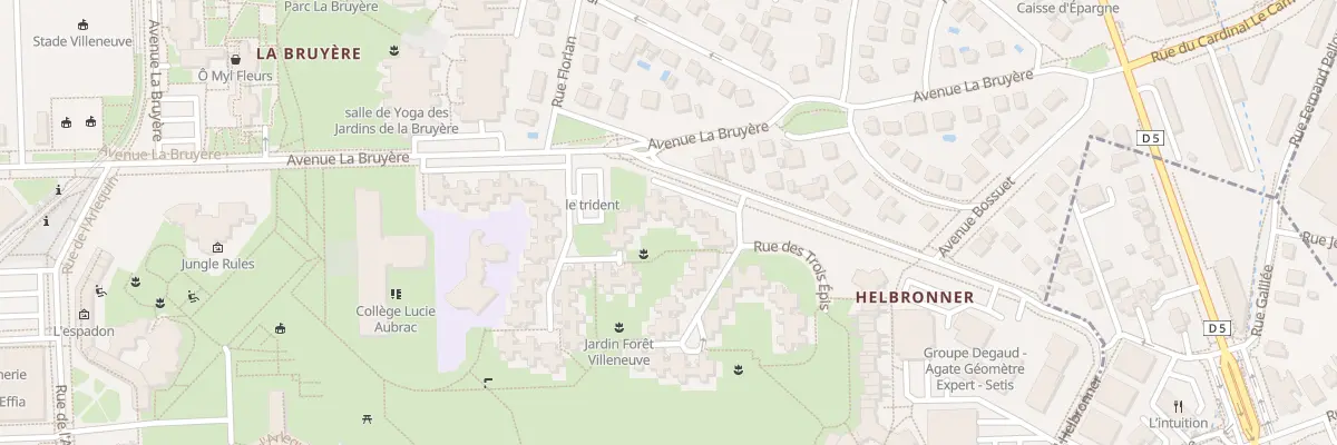 Plan du 14 Rue des 3 Epis à Grenoble