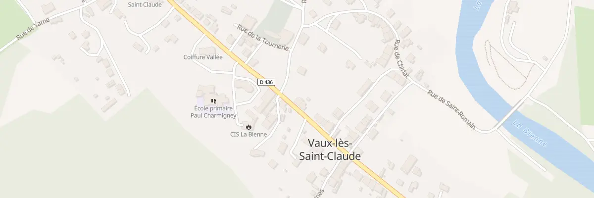 Plan du 716 Rte de la Vallée à Vaux-lès-Saint-Claude